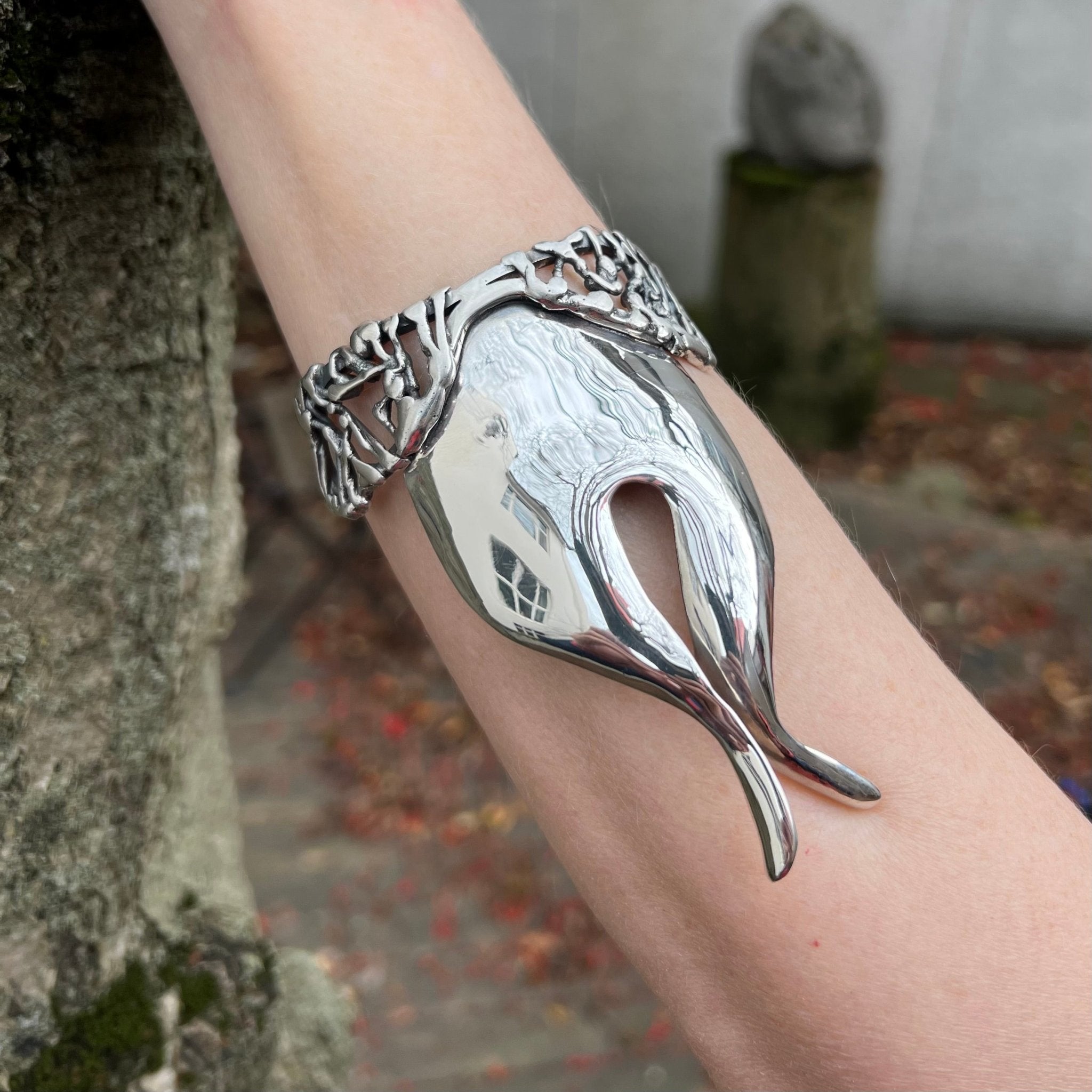 Fluga - Silver Bracelet by Bolli - nammi.isÓfeigur