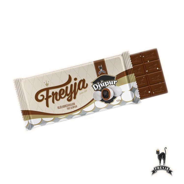 Freyja chocolate with Djúpur - nammi.is