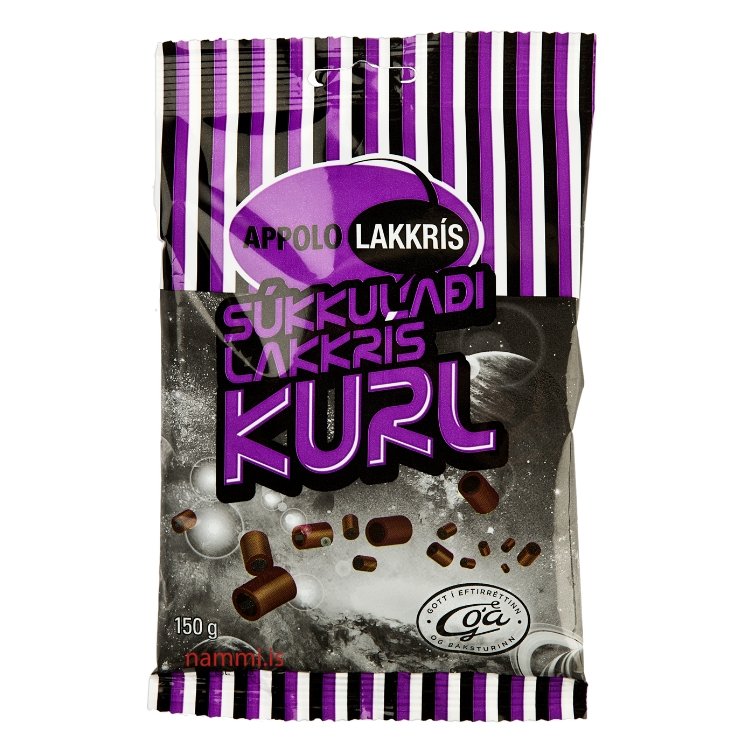 Goa Chocolate Covered Liquorish Bits / Lakkriskurl (150 gr.) - nammi.is