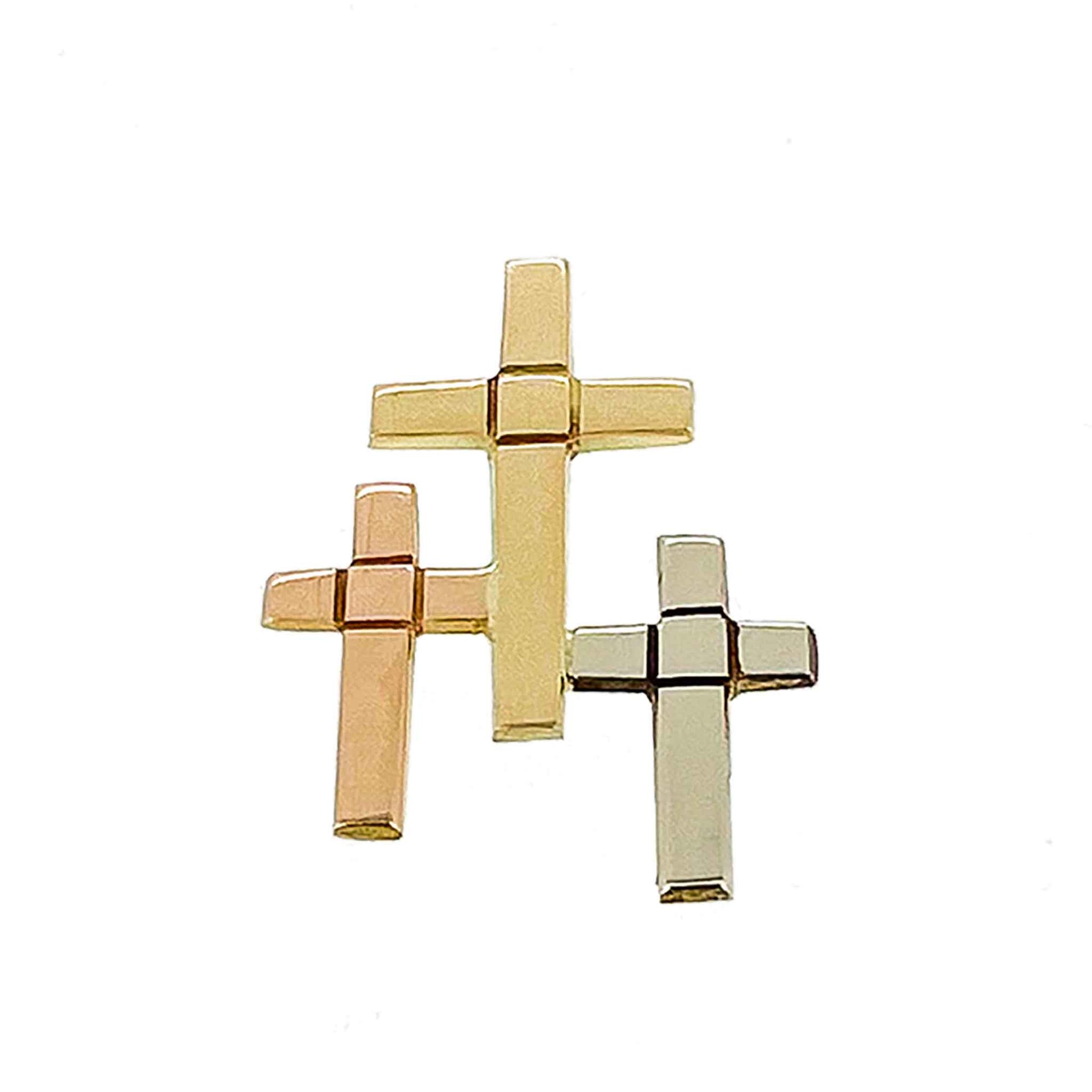 The Authentic Golden Trinity Cross designed by Ásgeir Gunnarssson - 14k gold - nammi.is