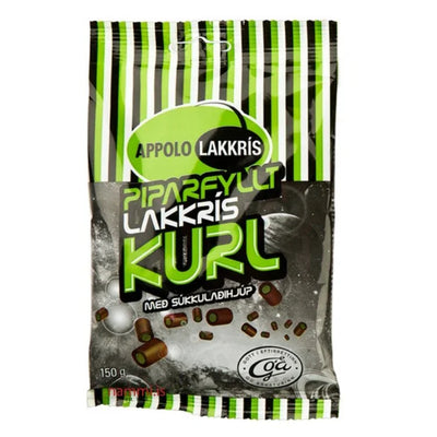 Góu Chocolate Covered Pepper filled Liquorice bits (150 gr.) - nammi.is