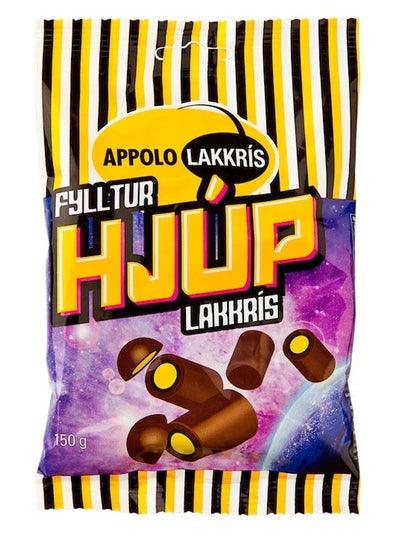 Góu Chocolate Marsipan Covered Liquorish / Fylltur Hjúplakkrís (150 gr.) - nammi.is