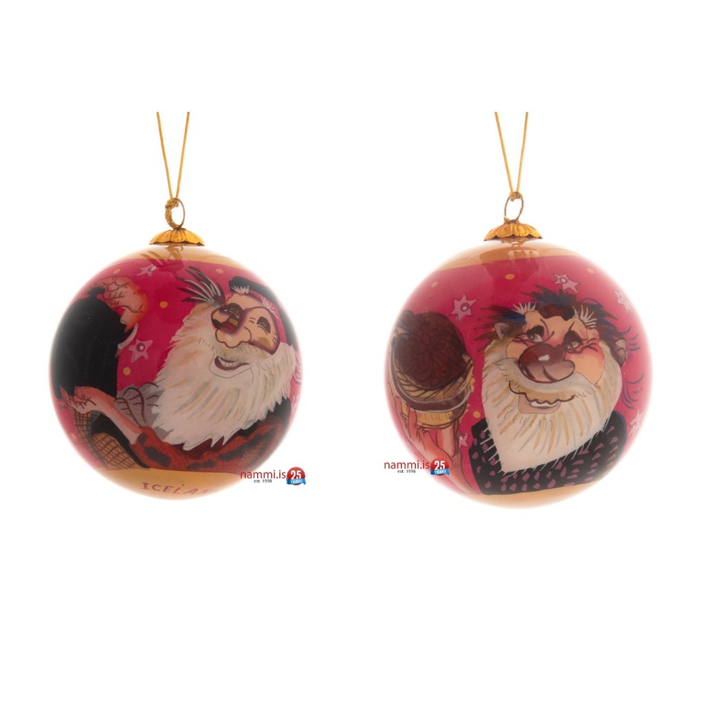 Hand Painted Christmas Baubles, POT LICKER & BOWL LICKER - nammi.isEymundsson