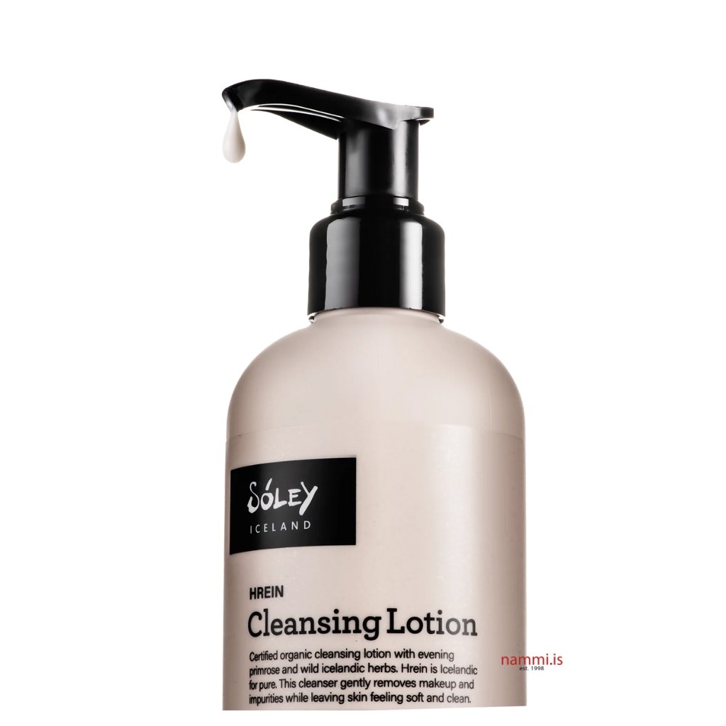 Hrein Certified Organic Cleansing milk / 200ml. - nammi.isSóley Cosmetics