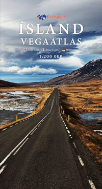Iceland - Road Atlas 1:200 000 - nammi.is