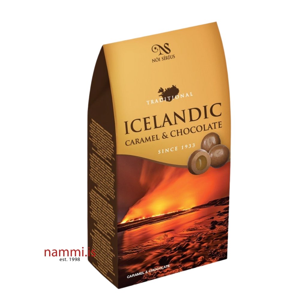 Icelandic Caramel & Chocolate / Traditional Icelandic Chocolate (130 gr.) - nammi.is