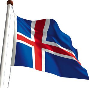 Icelandic flag / 108 x 150 cm - nammi.is
