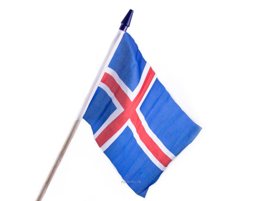 Icelandic handflag - Linen small - nammi.is