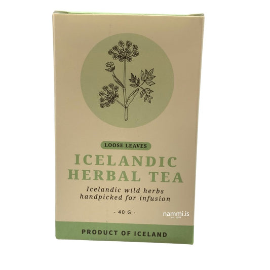 Icelandic Herbal Tea (40 gr.) - nammi.isÍslensk Hollusta