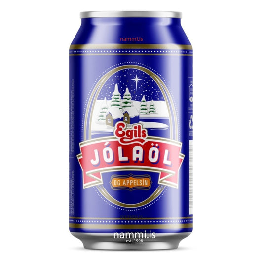 Jólaöl & Appelsín (330 ml) - nammi.isÖlgerðin