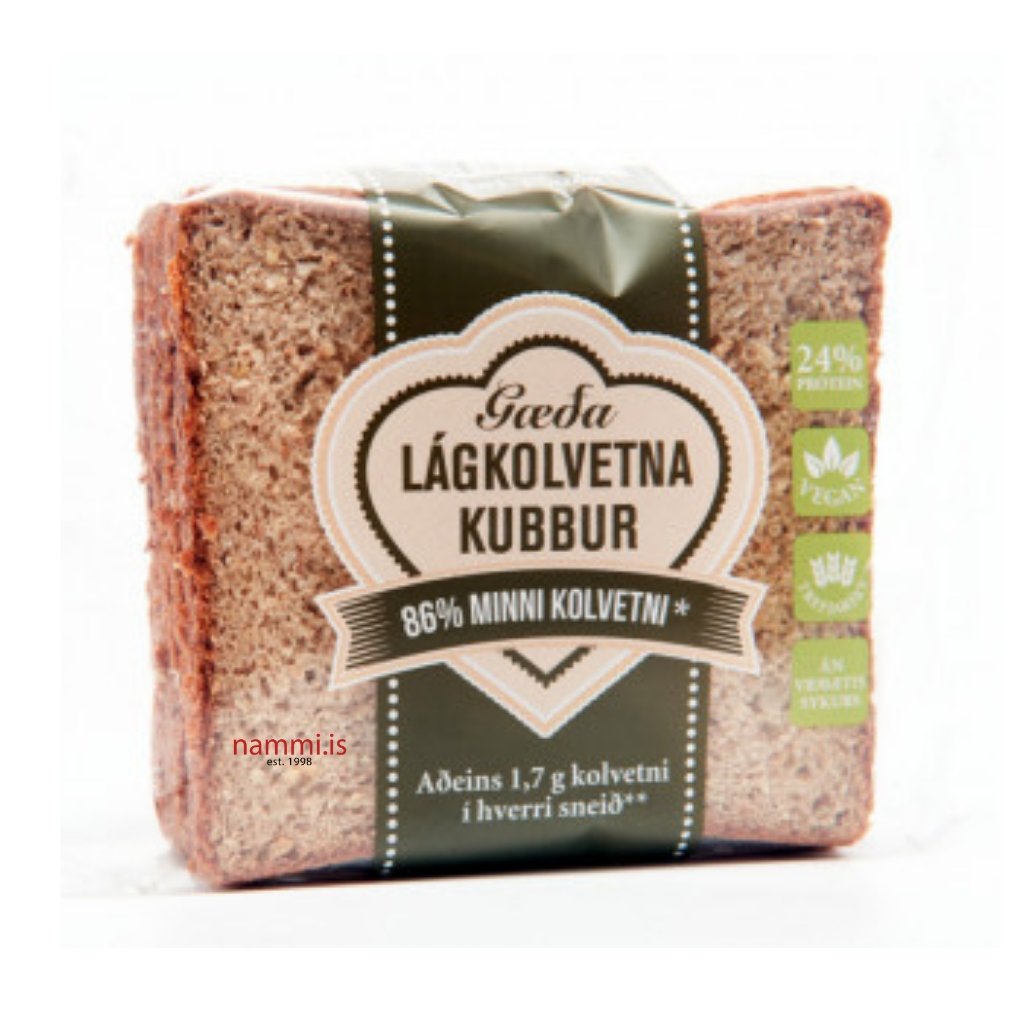 KETO lágkolvetna brauð / KETO Bread (195 gr.) - nammi.is