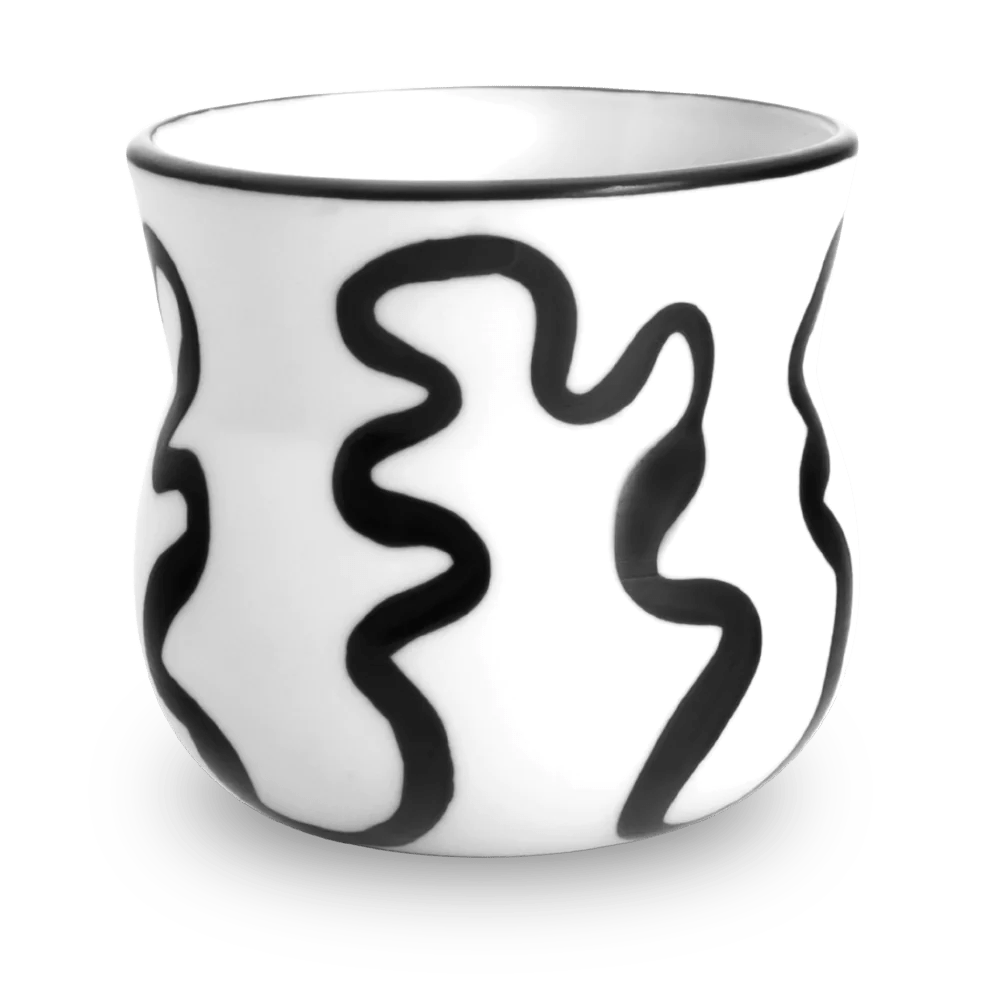 Lækur Black - Oval Cup - nammi.isInga Elín