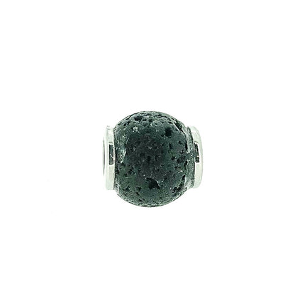 Lava Bead - 9 mm - Titanium - nammi.isÓfeigur