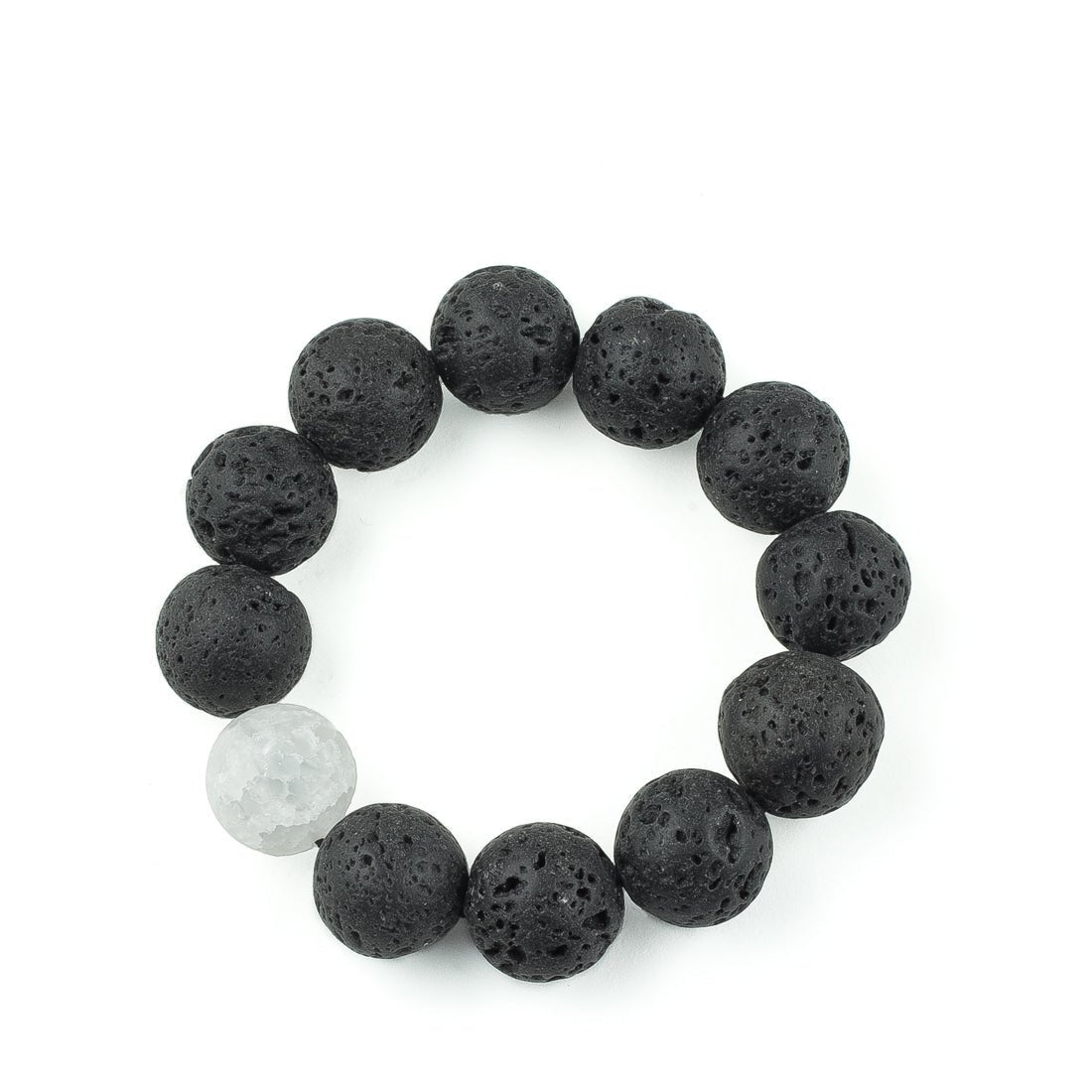 Lava Bracelet - Rock Crystal - nammi.is