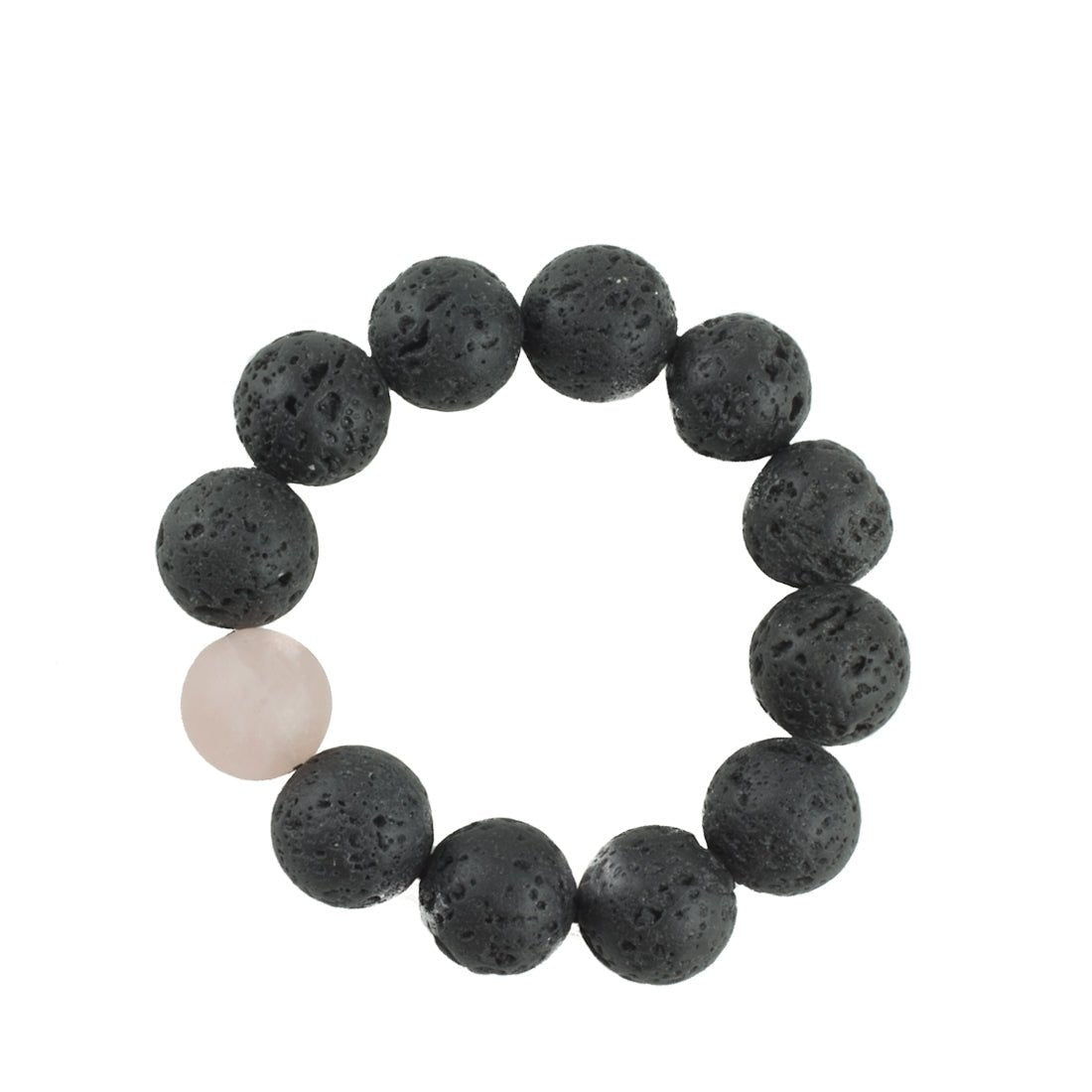 Lava Bracelet - Rose Quartz - nammi.is