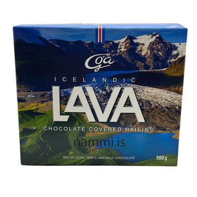 Lava Chocolate Covered raisins (500 gr.) - nammi.isGóa Linda