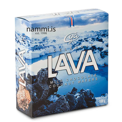 Lava Coconut Chocolate Covered Biscuit & Puffed Rice (250 gr.) - nammi.isGóa Linda
