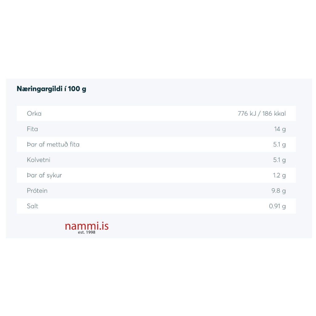 Lifrakæfa 180 gr. / Paté 180 gr - nammi.is