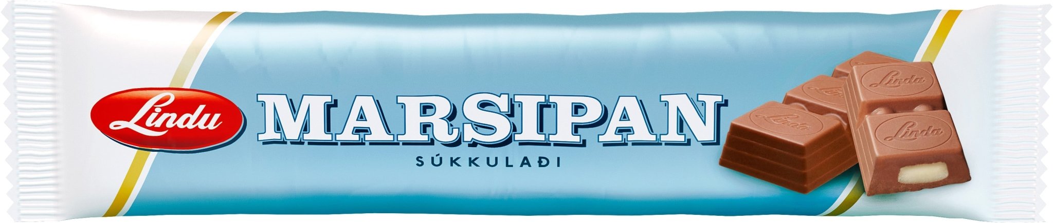 Lindu Marsipan Súkkulaði (3x55gr.) - nammi.is