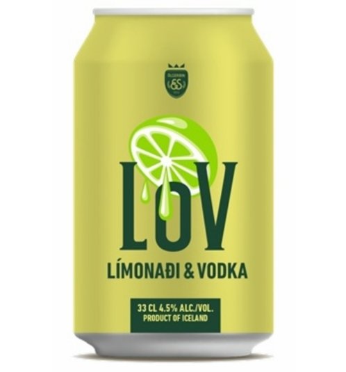 LoV (Límonaði & Vodka) / 33 cl. - nammi.is