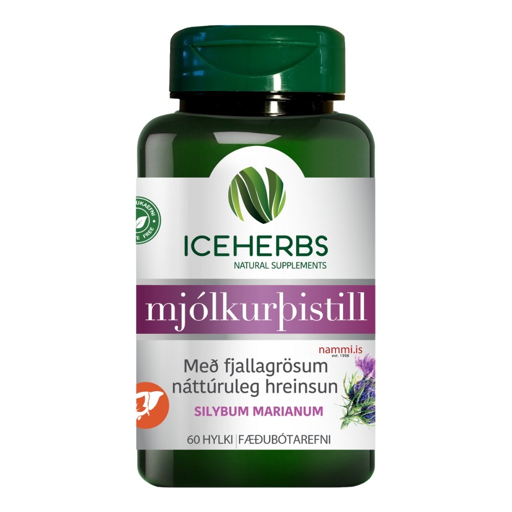 Milkthistle 60 pc / ICEHERBS - nammi.isIceherbs