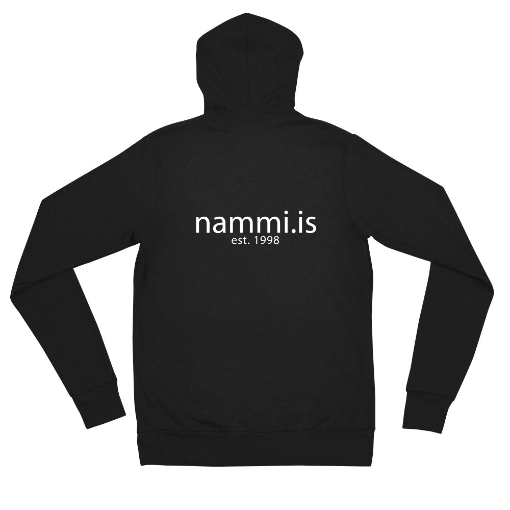 nammi.is Unisex zip hoodie - nammi.is