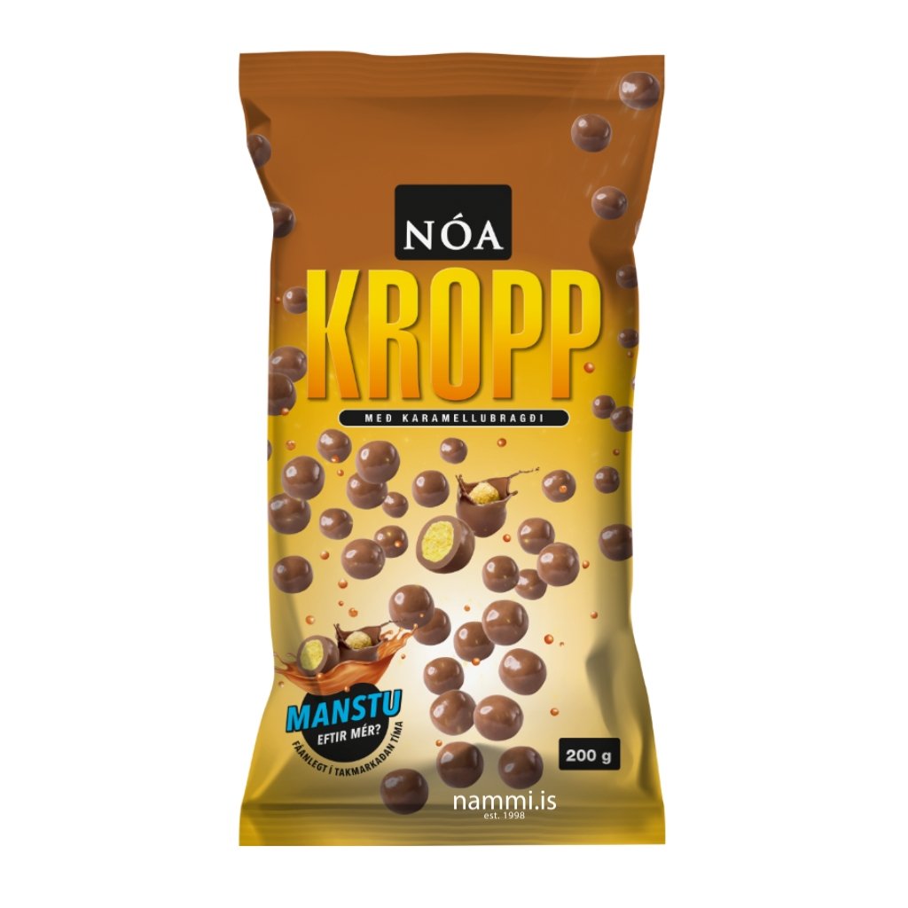 Nóa Kropp Caramel 2023 version / 200 gr - nammi.isNói Síríus