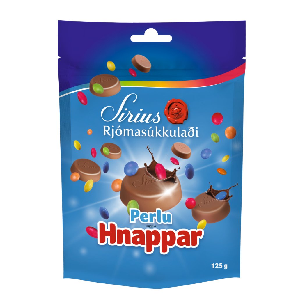 Nóa Perlur / Chocolate covered Smarties (125gr.) - nammi.isNói Síríus