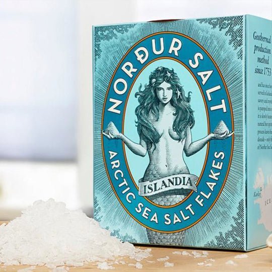 Norður Salt 125gr / Paper box - nammi.is