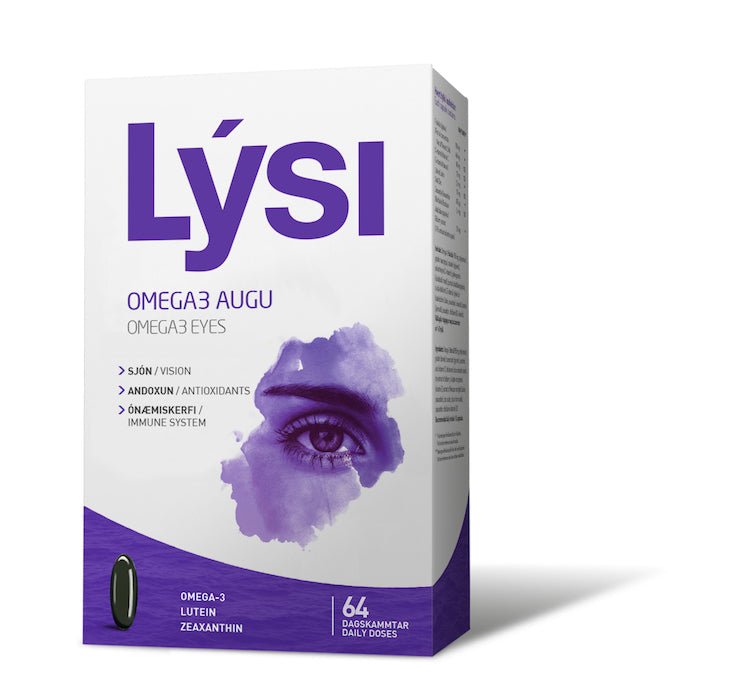Omega-3 Eyes (64 Daily Dosage) - nammi.is