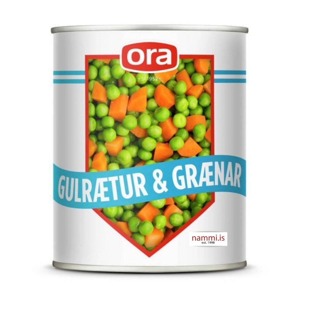 Ora Canned Carrots & Green Beans (450 gr.) - nammi.is