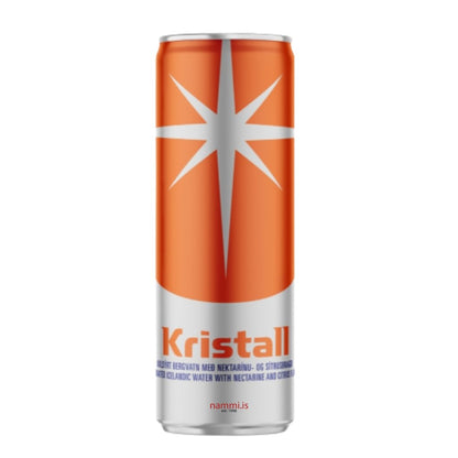 Orange Kristall / Sparkling Water with Nectarine (330ml.) - nammi.isÖlgerðin