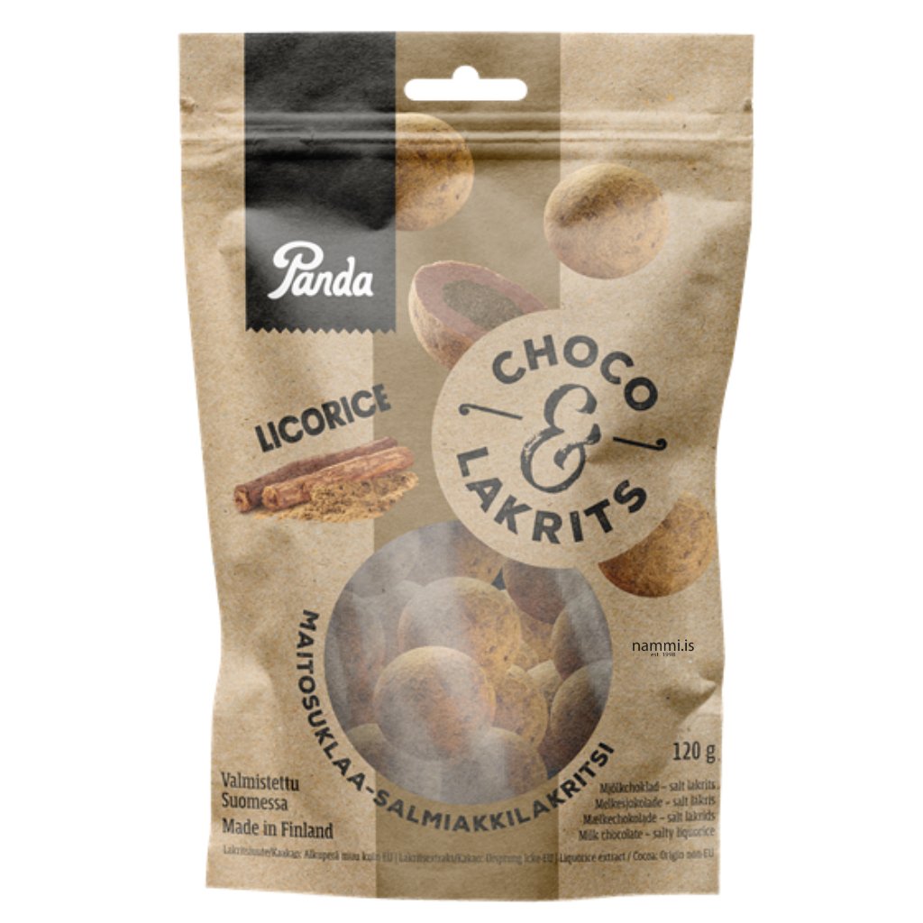 Panda Choco & Lakrits (120 gr.) - nammi.isNói Síríus