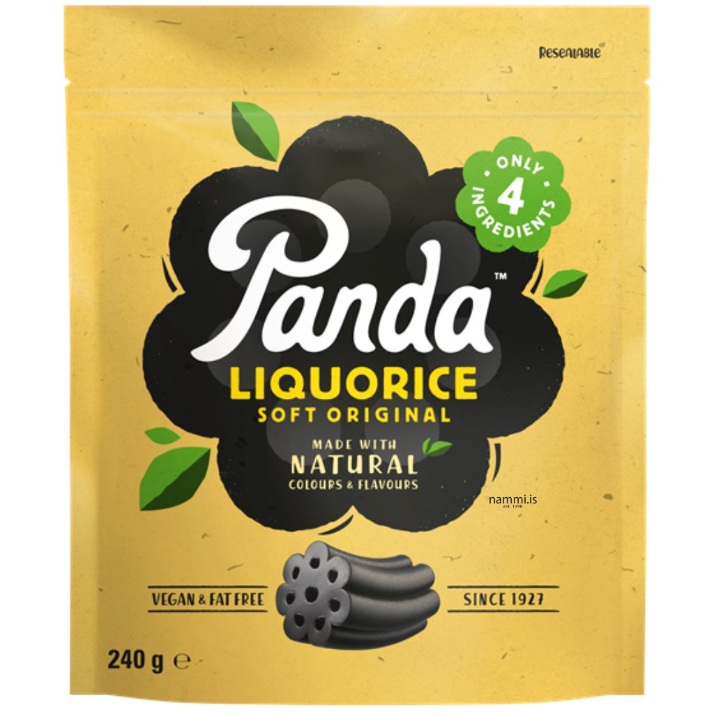 Panda Natural Original Liquorice (240 gr.) - nammi.isNói Síríus