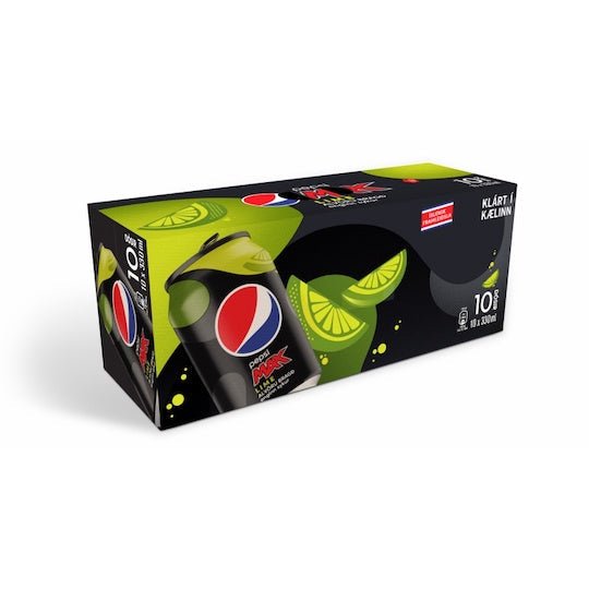Pepsi Max Lime / Soft Drink (330ml.) - nammi.is