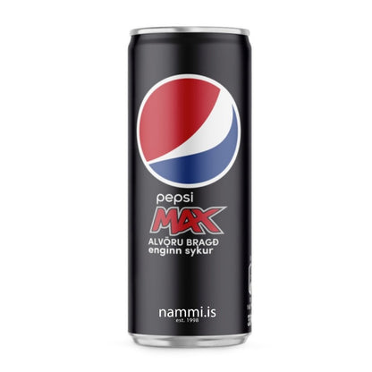 Pepsi Max / Soft Drink (330ml.) - nammi.isÖlgerðin