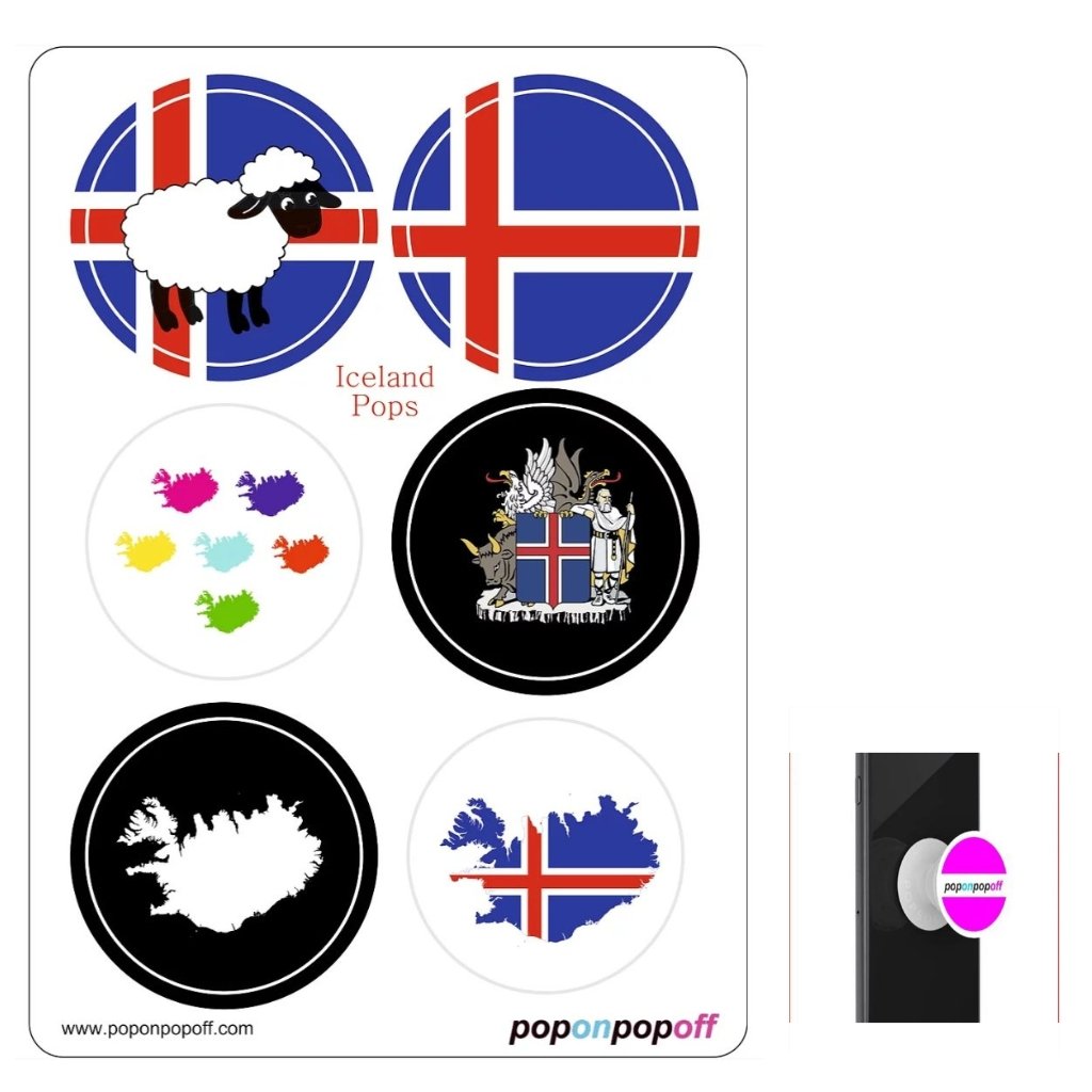 Poponpopoff / Iceland pops 6 pc - nammi.isPop on pop off