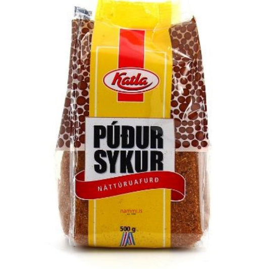 Púðursykur / Brown sugar (500 gr) - nammi.is