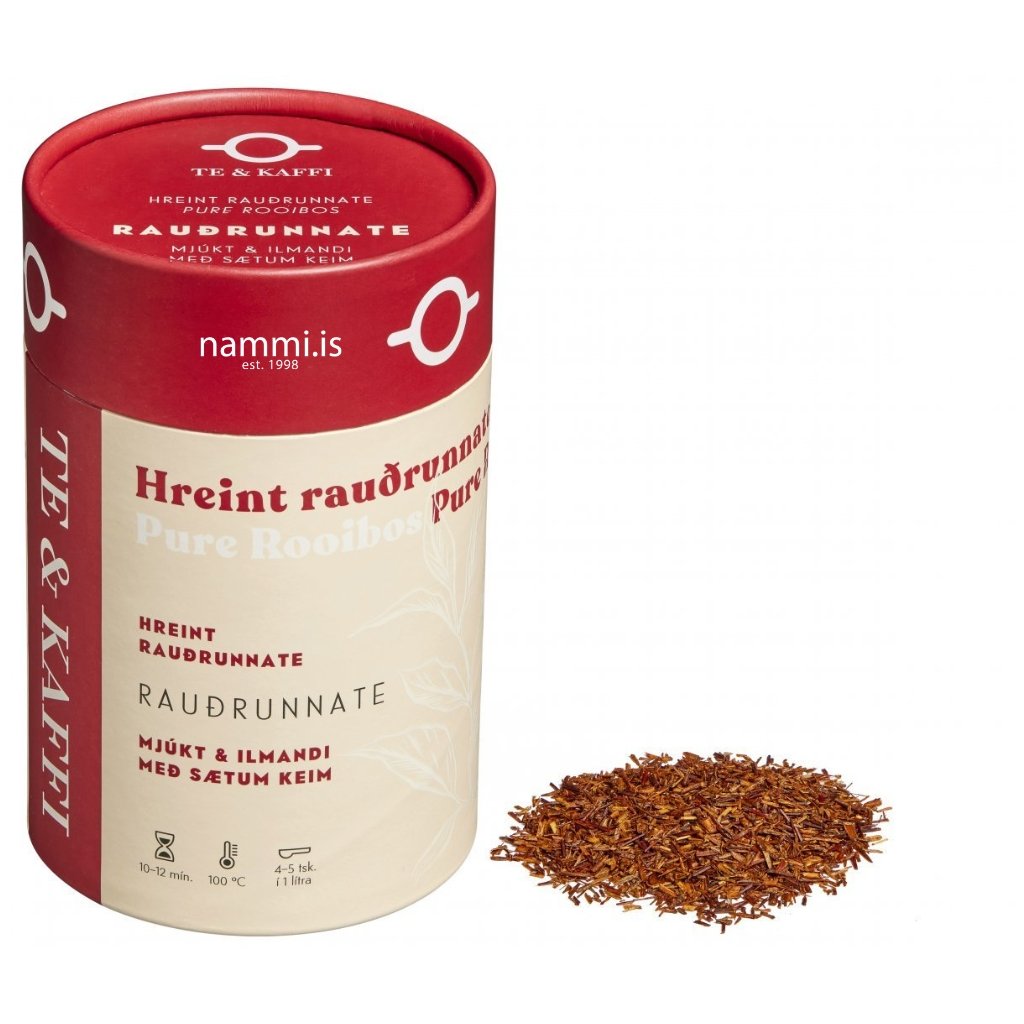 Pure Red Bush Tea Decaffeinated / Loose / 100 gr - nammi.isTe & Kaffi