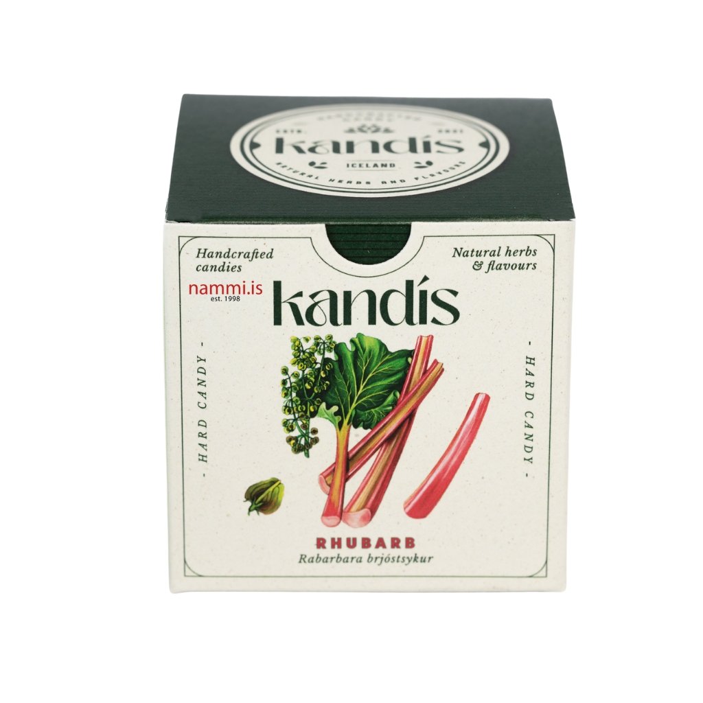 Rhubarb hard candy / 100gr. - nammi.is