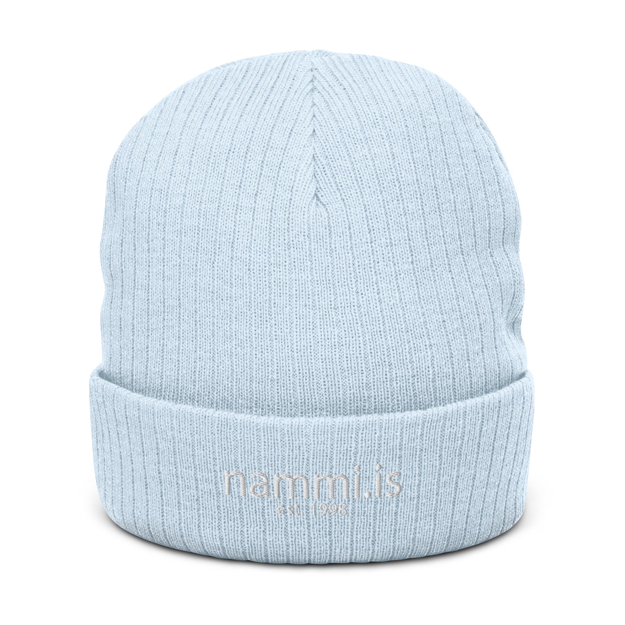 Ribbed Knit Beanie - nammi.isnammi.is