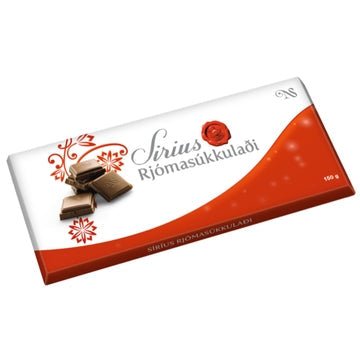 Rjómasúkkulaði - Hreint / Cream Chocolate (150 gr.) - nammi.is