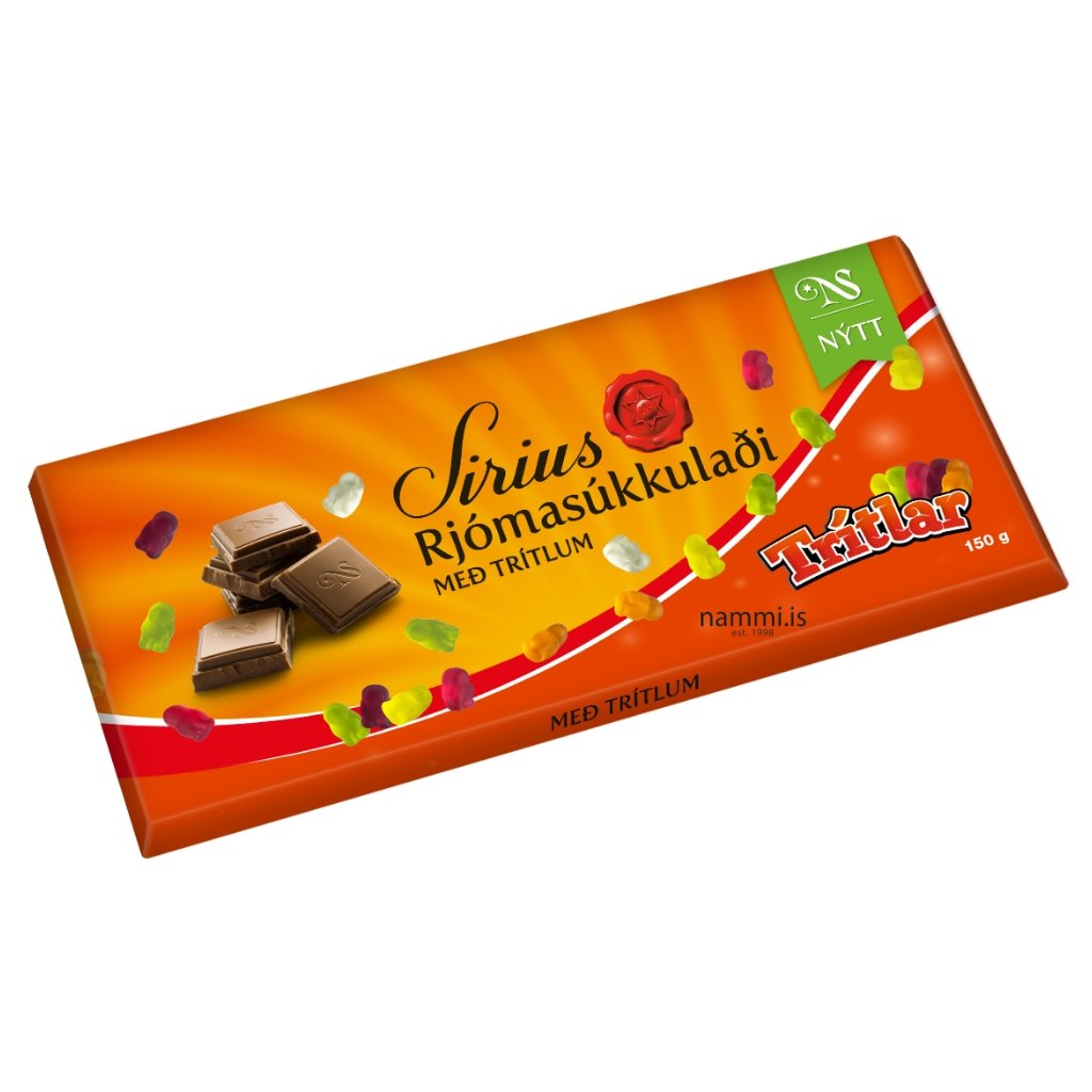 Rjómasúkkulaði - Trítlar / Cream Chocolate (150 gr.) - nammi.isNói Síríus