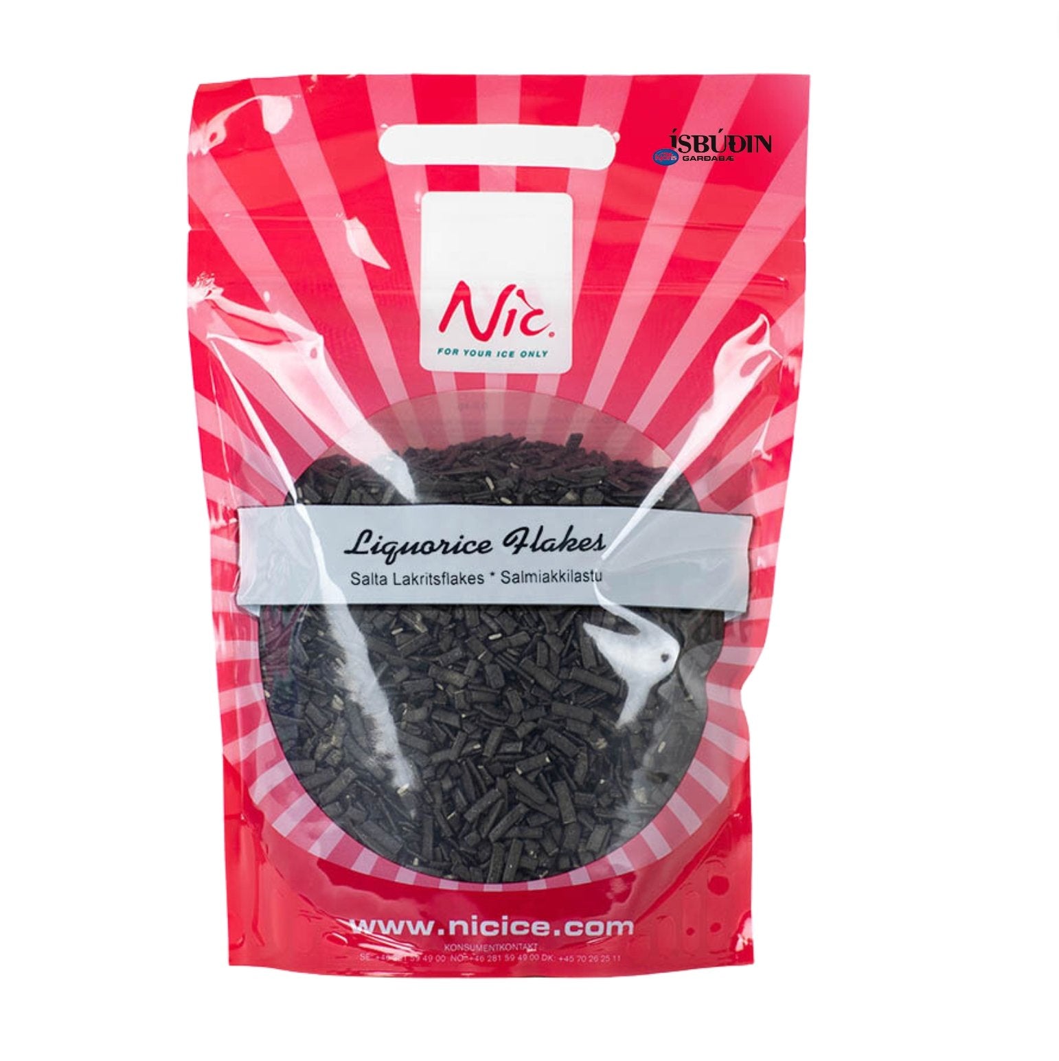 Salty Liquorice Flakes (800 grams) - nammi.isnammi.is