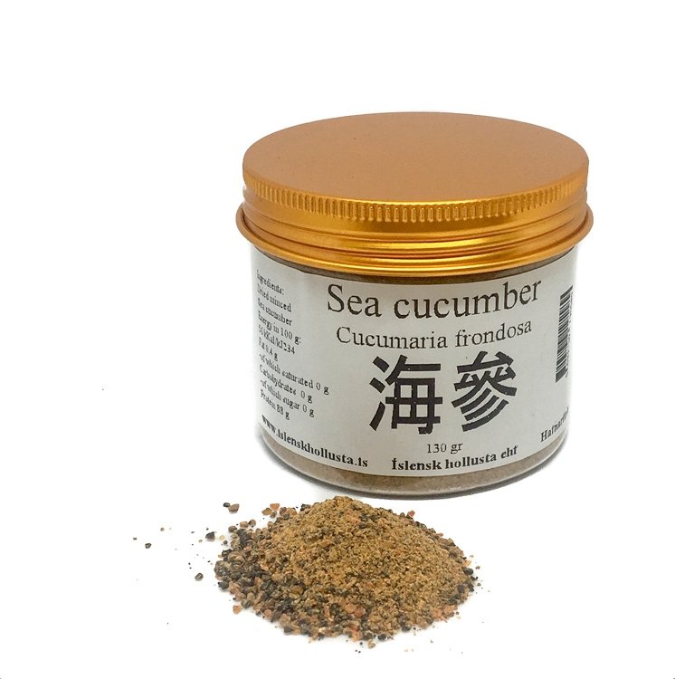 Sea Cucumber powder (130 gr) nammi.is