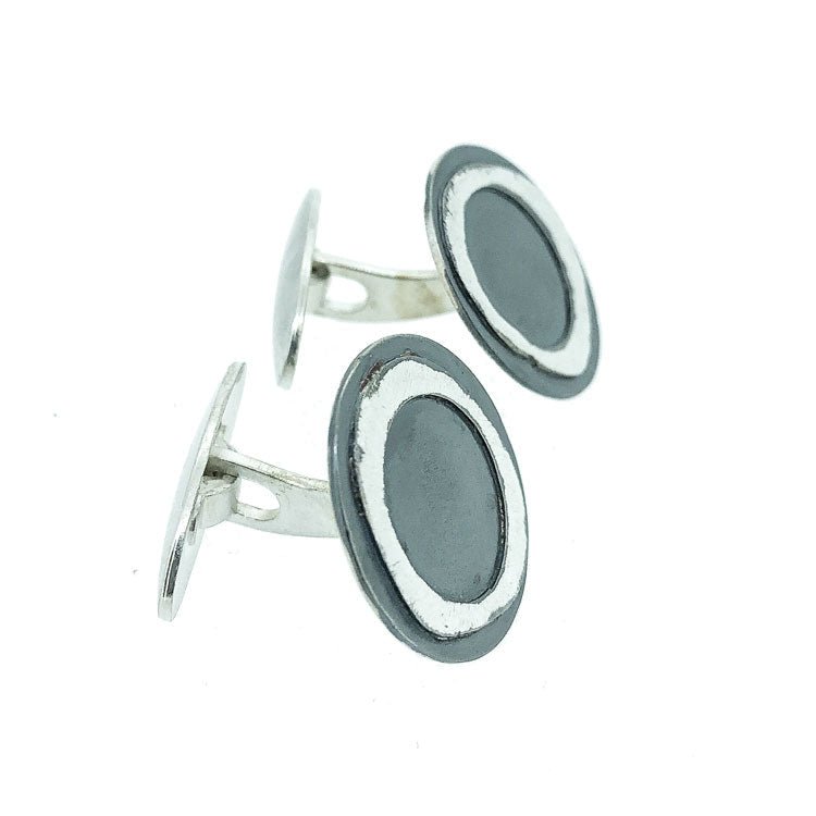 Silver Cufflinks B25 - nammi.is