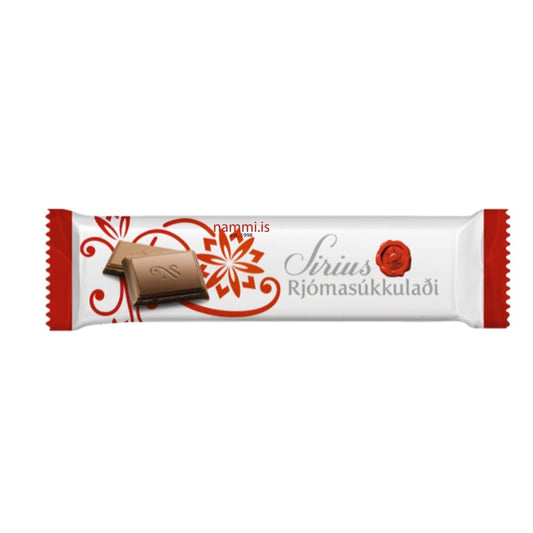 Síriuslengja / Plain Cream Chocolate (20 gr.) - nammi.is