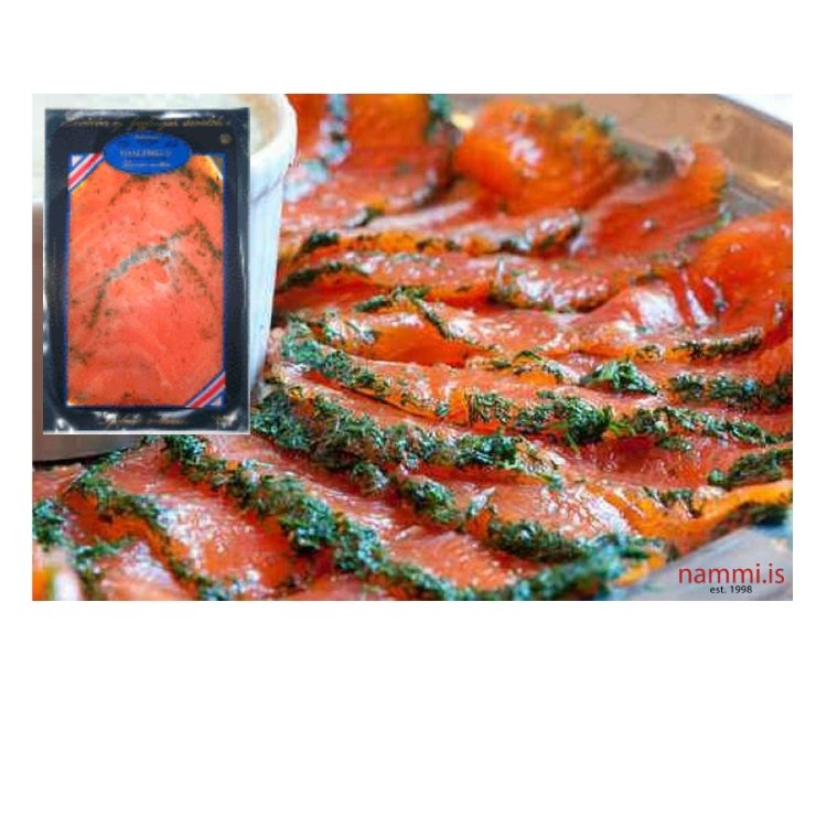 Smoked Salmon Dill Sliced (200 gr.) - nammi.is
