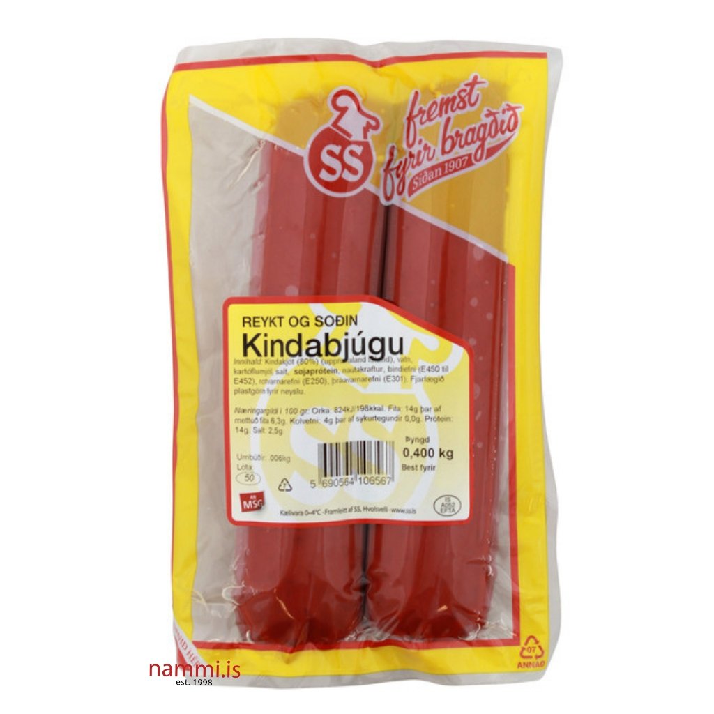 Smoked Sausage / Kindabjúgu (350-400 gr.) - nammi.is