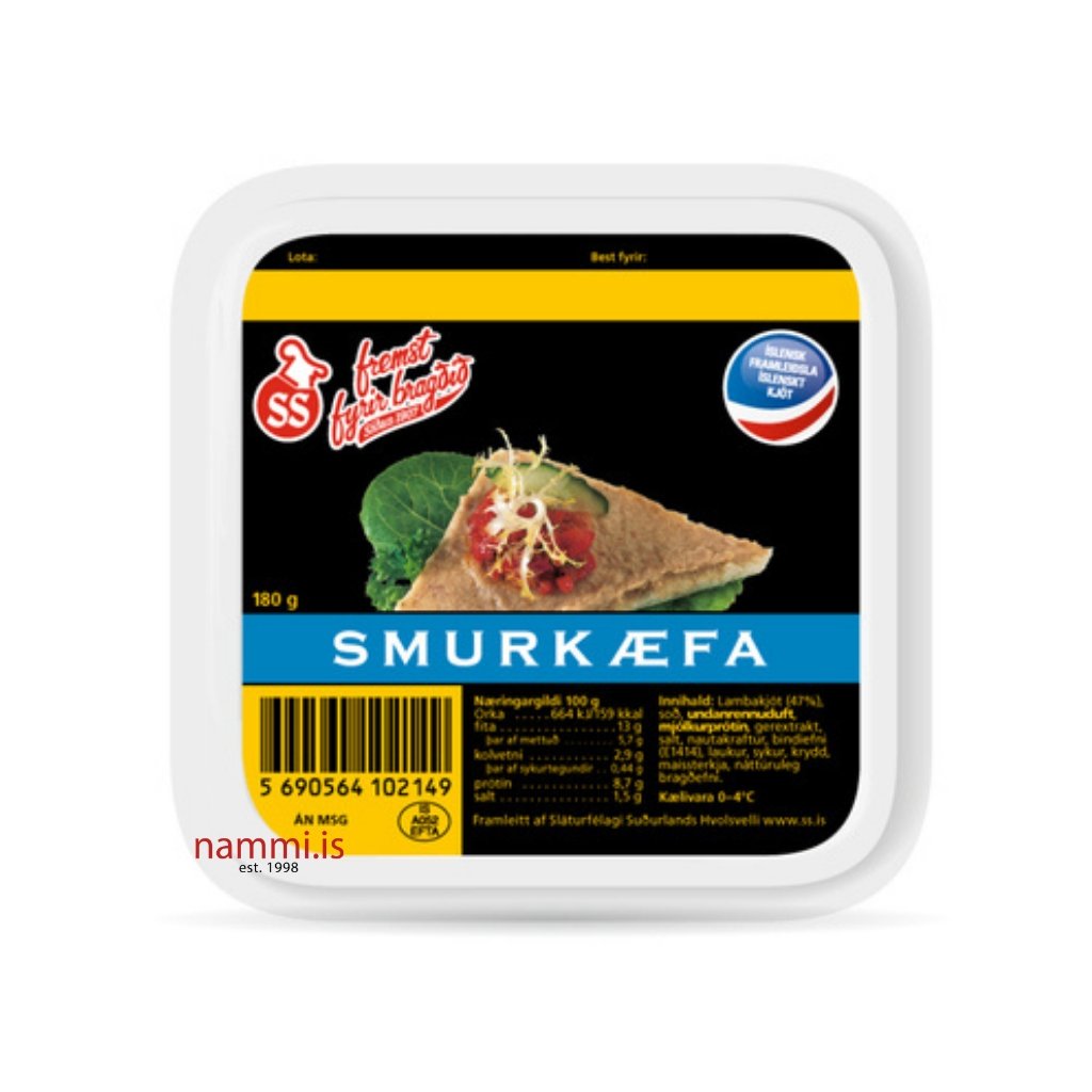 Smurkæfa / Paté 180 gr - nammi.is